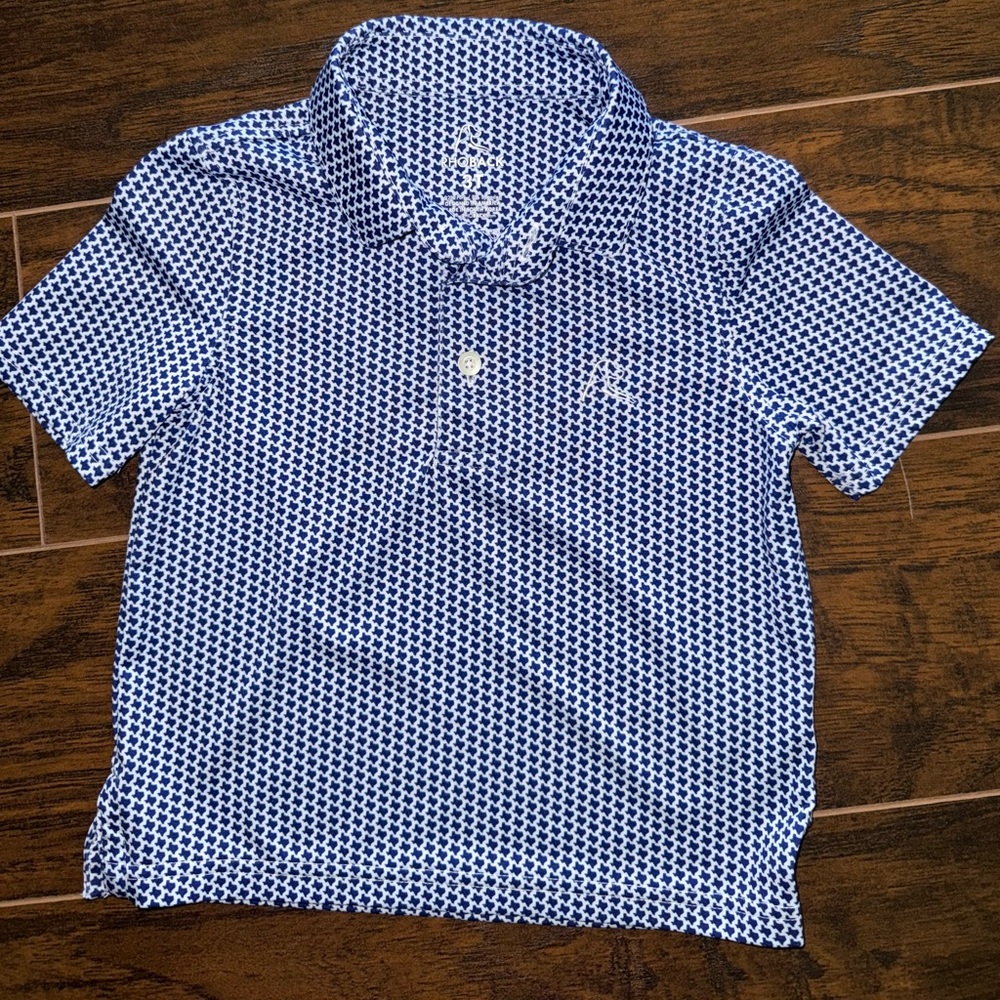 Rhoback Boys Lil’ Don’t Mess Polo